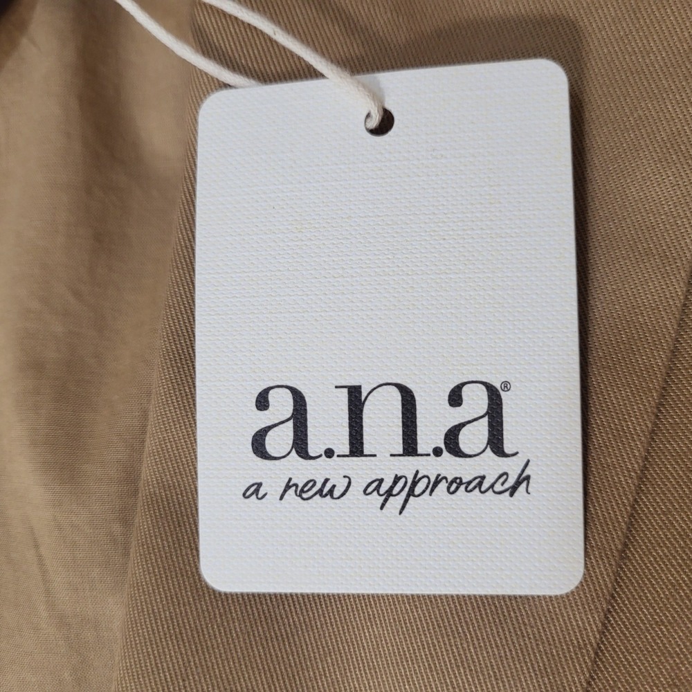 a.n.a Womens 2X Tannin Tan Lyocell Linen Blend Single Button Blazer New NWT $84 - Picture 9 of 9